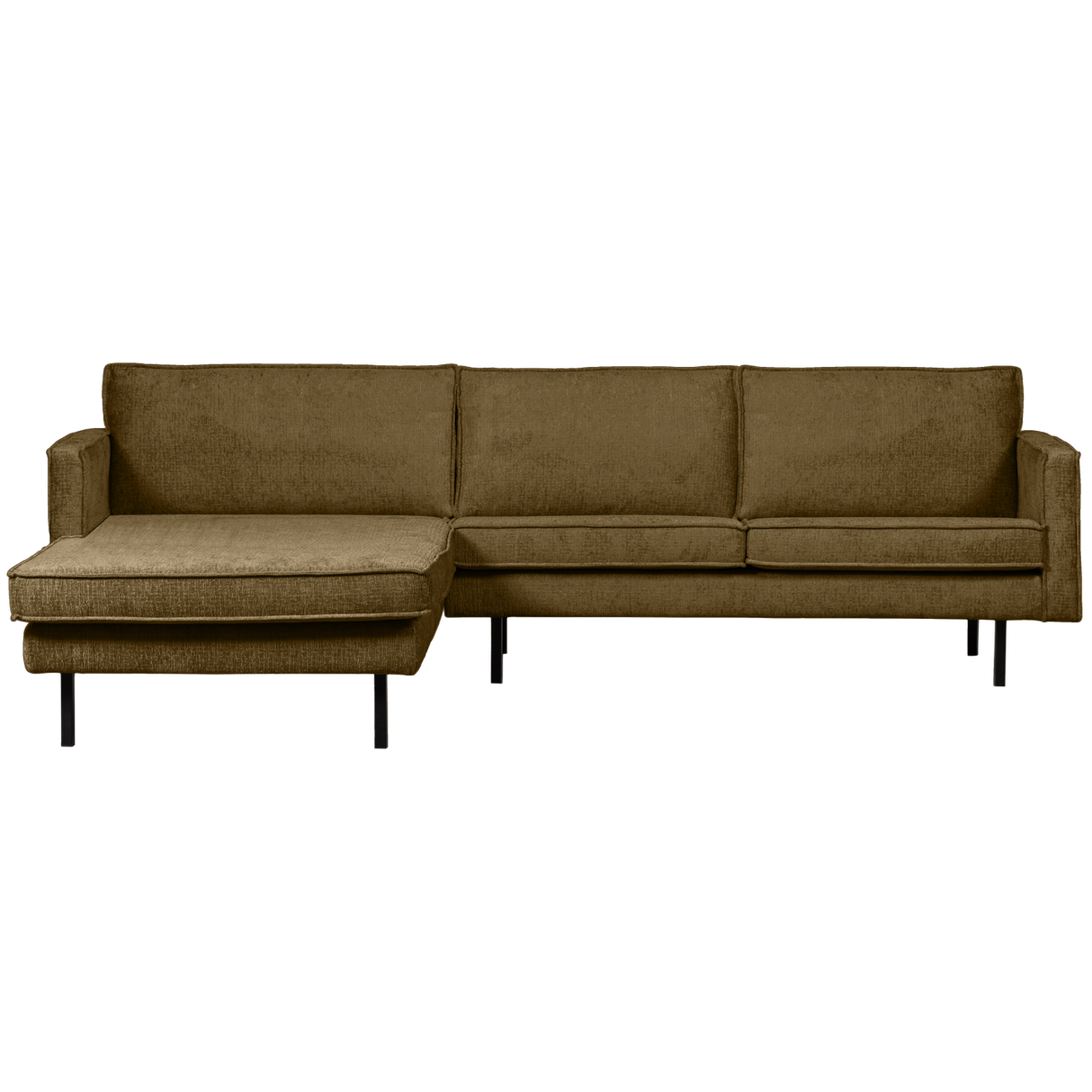 Rodeo Chaise Longue Bank Links Structure Velvet Brass
