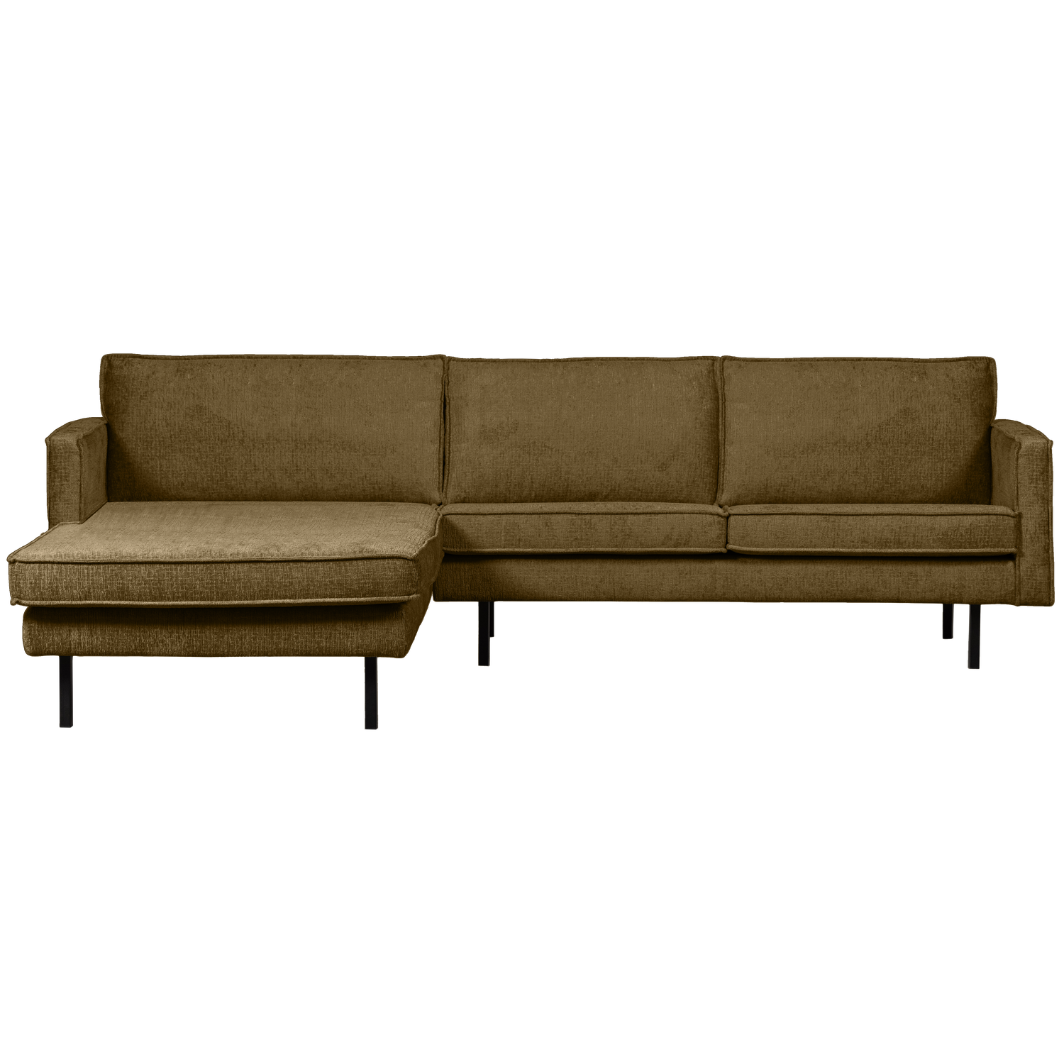 Rodeo Chaise Longue Bank Links Structure Velvet Brass