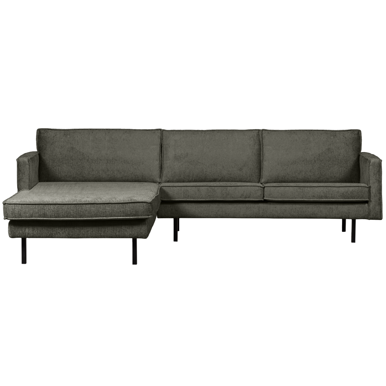 Rodeo Chaise Longue Bank Links Structure Velvet Frost