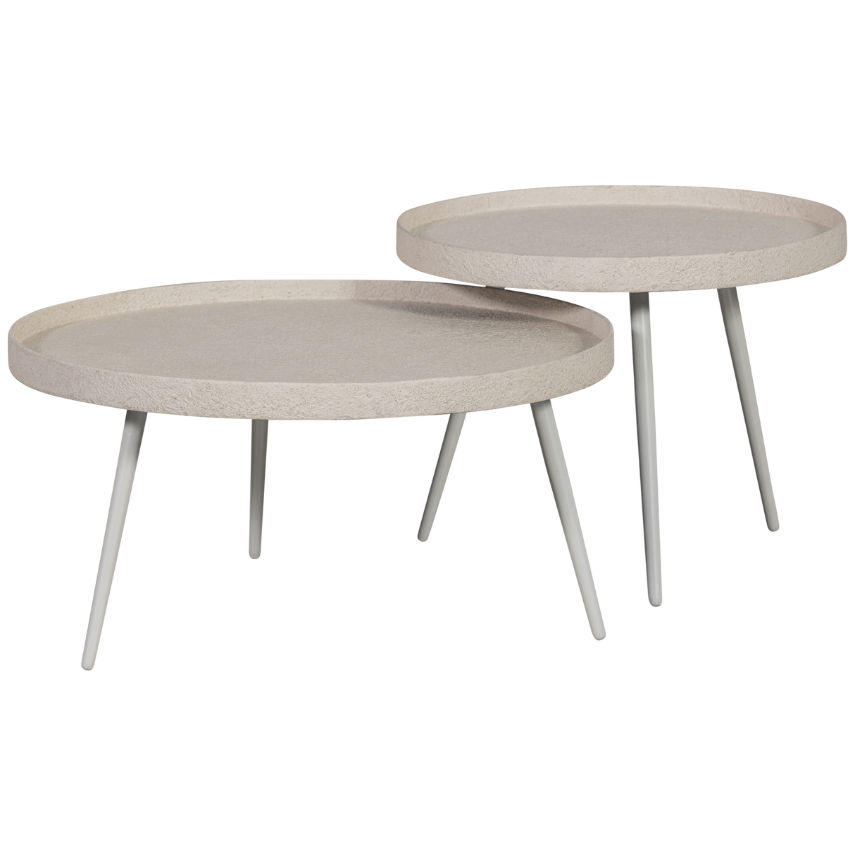 Bounds Bijzettafel Xl Hout/Metaal Naturel 40 Xo76 Cm