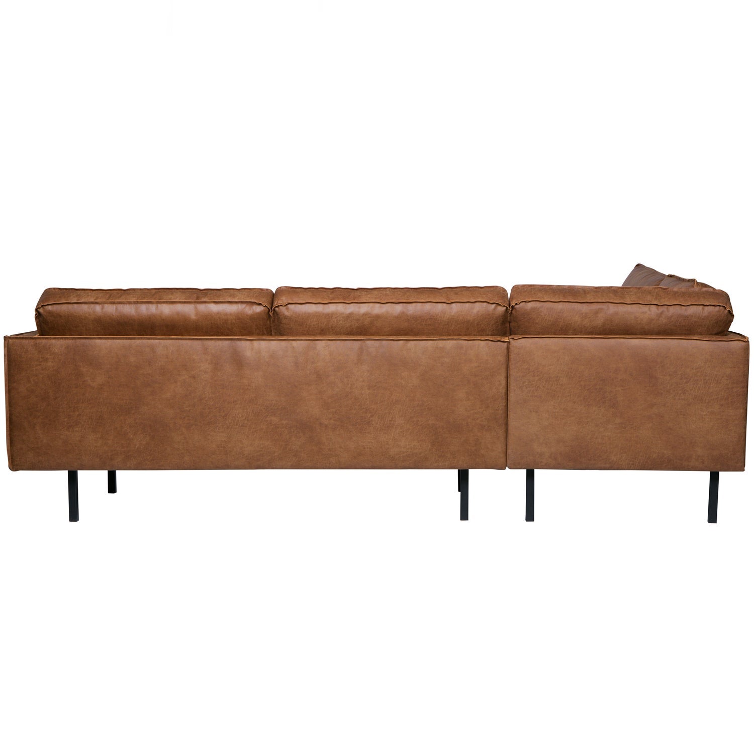 Rodeo Hoekbank Links Ecoleer Cognac