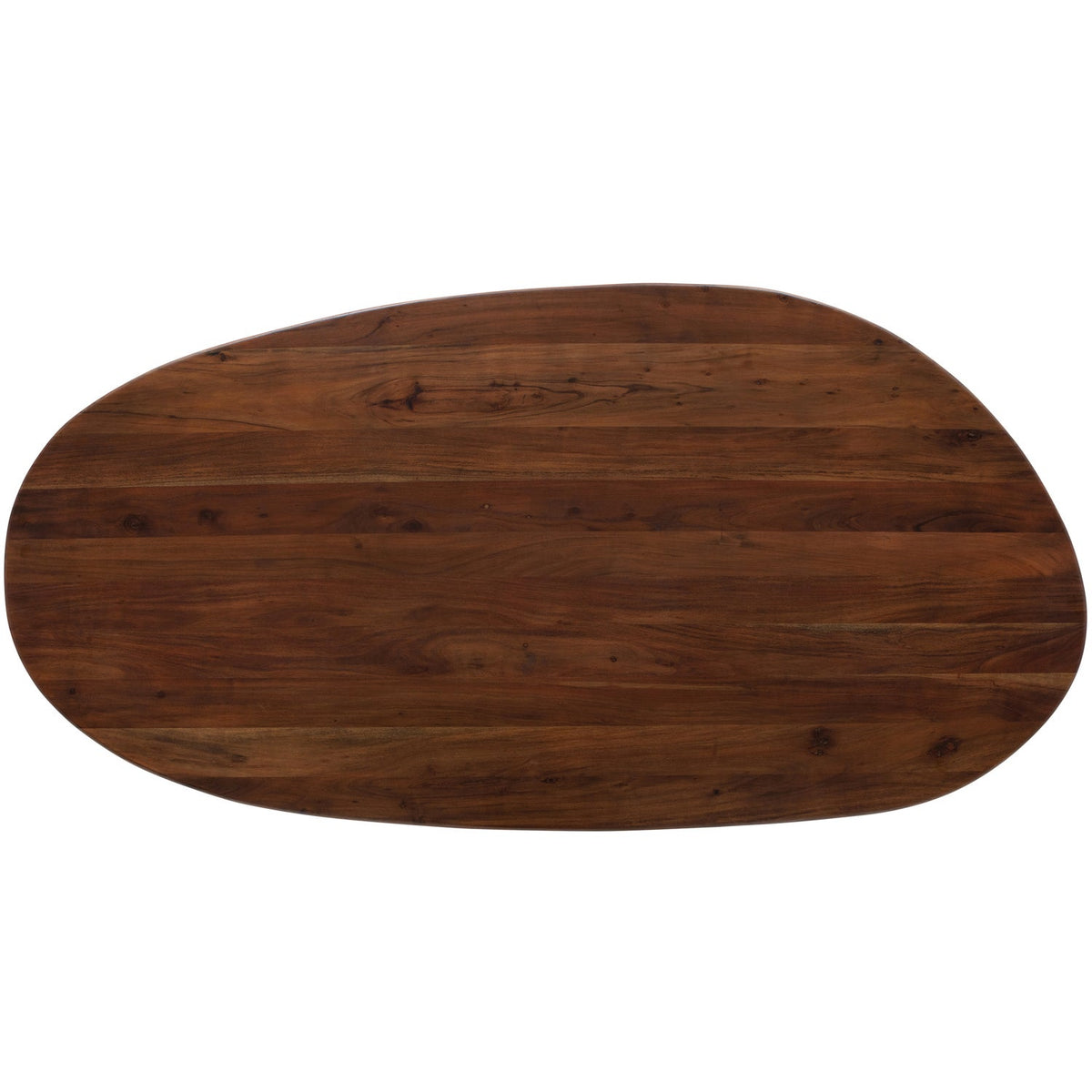 Roundly Eettafel/Bureau Mango Hout Walnoot 200 X100