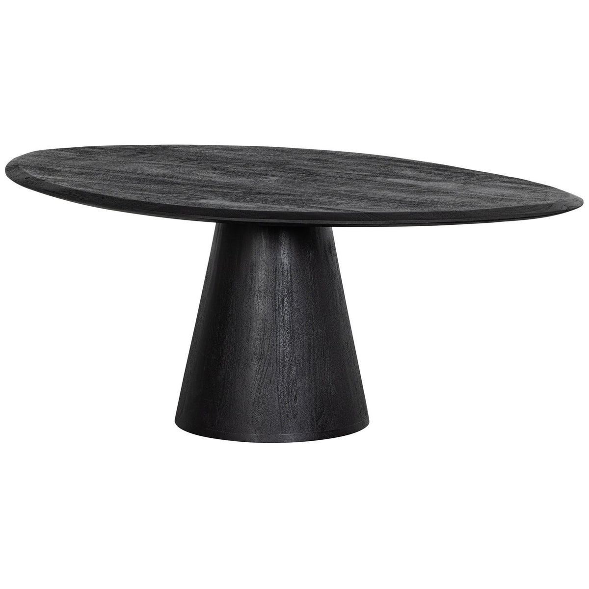 Posture Salontafel Mango Hout Zwart O120 Cm