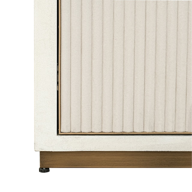 Wandkast Tivoli met gebogen bovenkant 2-deurs (White) van Richmond Interiors – Luxe comfort op maat van PureWonen. Vraag naar de beste prijs.