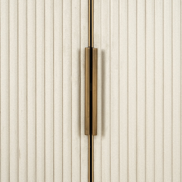 Wandkast Tivoli 2-deurs 3 open planken (White) van Richmond Interiors – Luxe comfort op maat van PureWonen. Vraag naar de beste prijs.