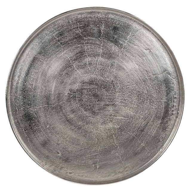 Salontafel Lyam aluminium silver 70Ø (Silver) van Richmond Interiors – Luxe comfort op maat van PureWonen. Vraag naar de beste prijs.