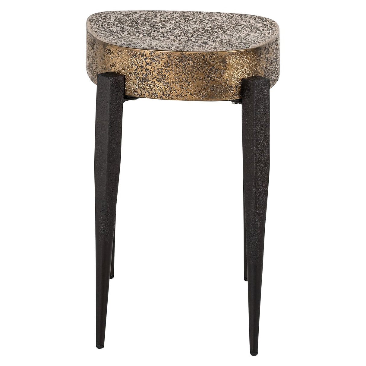 Bijzettafel Declan (Black/gold) van Richmond Interiors – Luxe comfort op maat van PureWonen. Vraag naar de beste prijs.