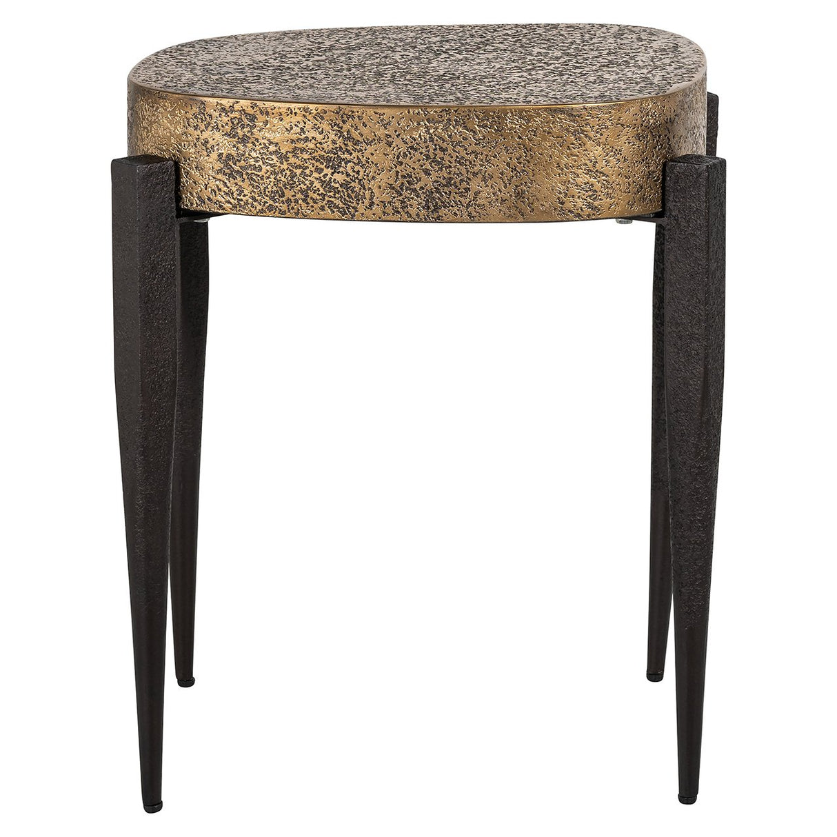 Bijzettafel Declan (Black/gold) van Richmond Interiors – Luxe comfort op maat van PureWonen. Vraag naar de beste prijs.