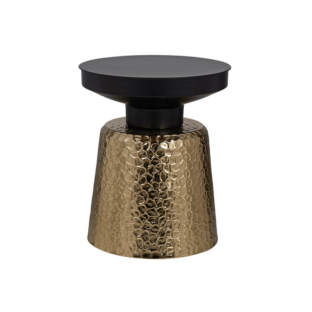 Bijzettafel Freddie (Black/gold) van Richmond Interiors – Luxe comfort op maat van PureWonen. Vraag naar de beste prijs.