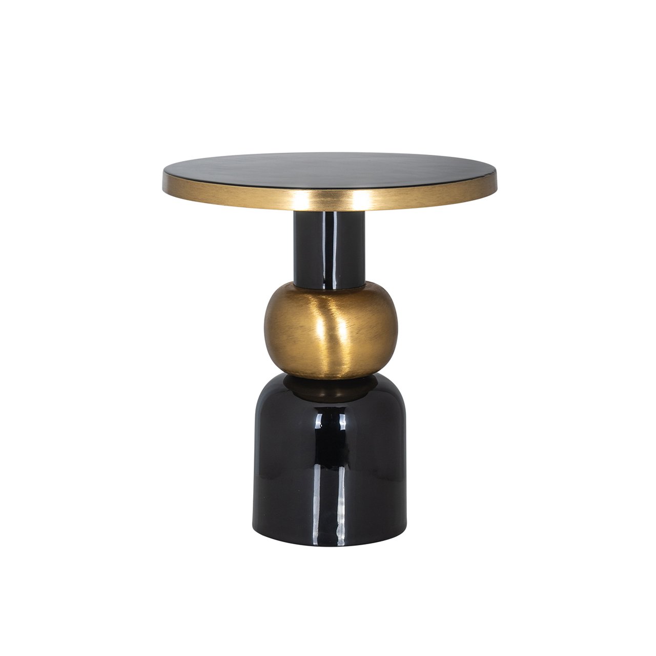 Bijzettafel Mose 51Ø (Black) van Richmond Interiors – Luxe comfort op maat van PureWonen. Vraag naar de beste prijs.