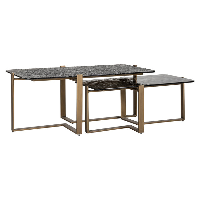 Salontafel Sterling set van 2 (Brown) van Richmond Interiors – Luxe comfort op maat van PureWonen. Vraag naar de beste prijs.