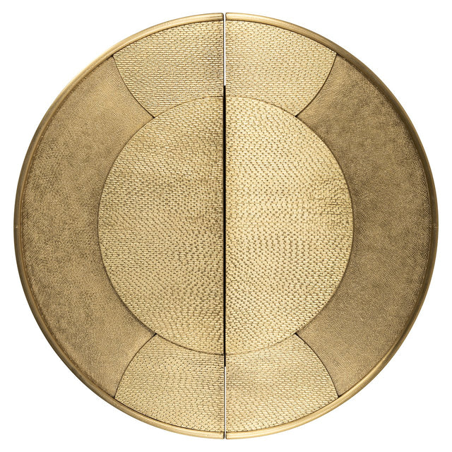 Wandkast Bowie (Black/gold) van Richmond Interiors – Luxe comfort op maat van PureWonen. Vraag naar de beste prijs.