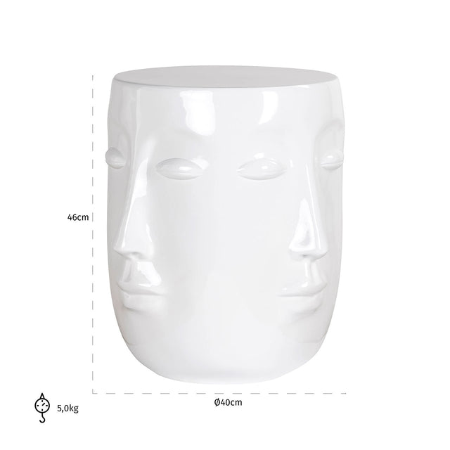 Bijzettafel Christy wit van Richmond Interiors – Luxe comfort op maat van PureWonen. Vraag naar de beste prijs.