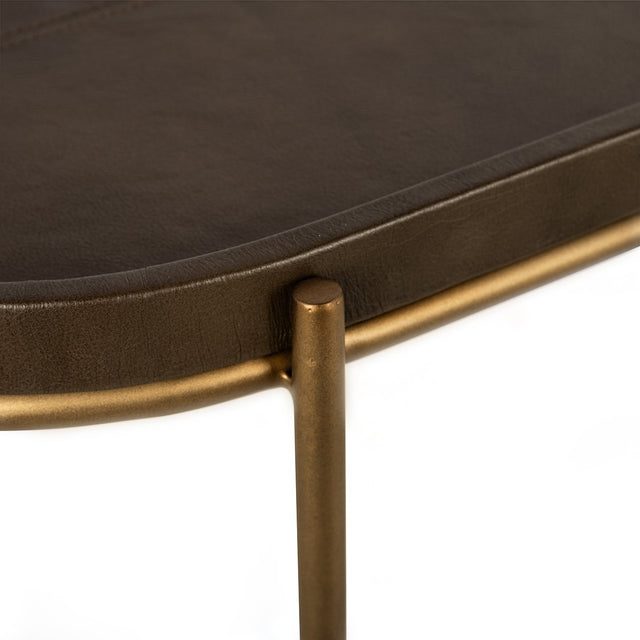 Wandtafel Zillon (Brown) van Richmond Interiors – Luxe comfort op maat van PureWonen. Vraag naar de beste prijs.