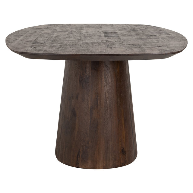 Eettafel Alix Deens ovaal 230 (Dark brown) van Richmond Interiors – Luxe comfort op maat van PureWonen. Vraag naar de beste prijs.
