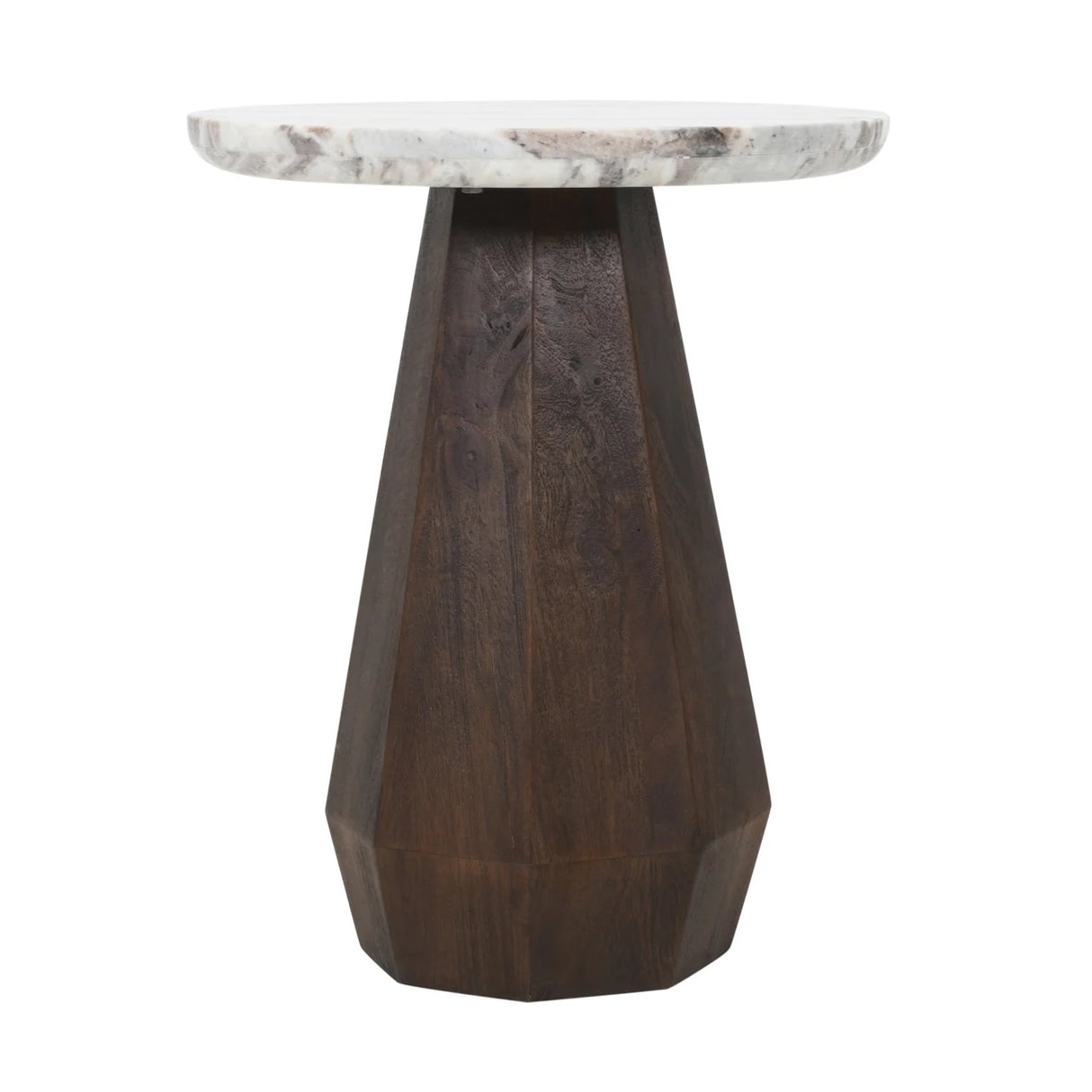 Bijzettafel Oberoy Blush beige 45Ø