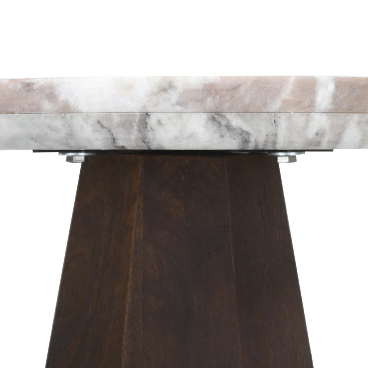 Bijzettafel Oberoy Blush beige 45Ø