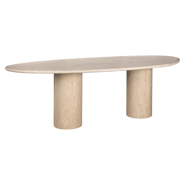 Eettafel Renaissance organisch Italian Travertine (Beige) van Richmond Interiors – Luxe comfort op maat van PureWonen. Vraag naar de beste prijs.