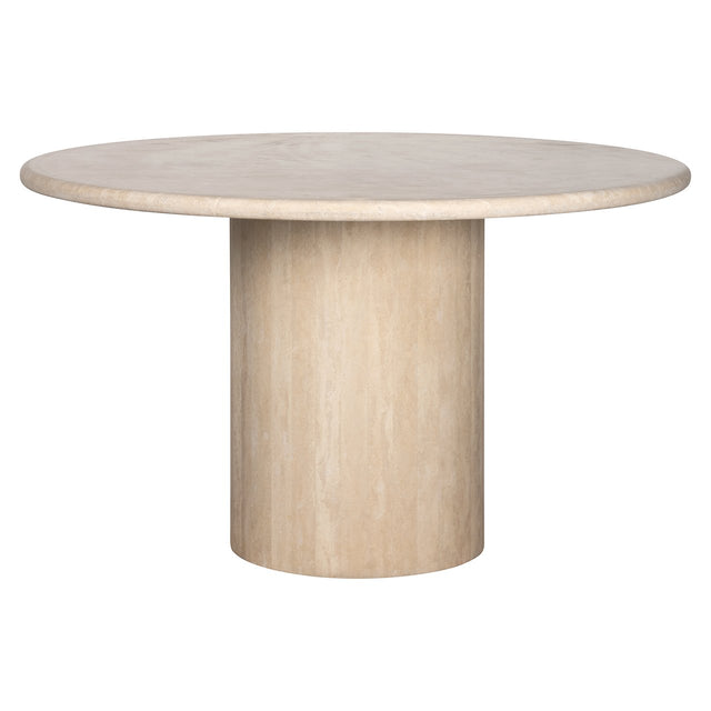 Ronde eettafel Renaissance beige Travertine (Beige) van Richmond Interiors – Luxe comfort op maat van PureWonen. Vraag naar de beste prijs.