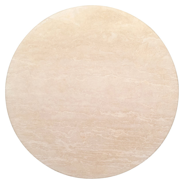 Ronde eettafel Renaissance beige Travertine (Beige) van Richmond Interiors – Luxe comfort op maat van PureWonen. Vraag naar de beste prijs.