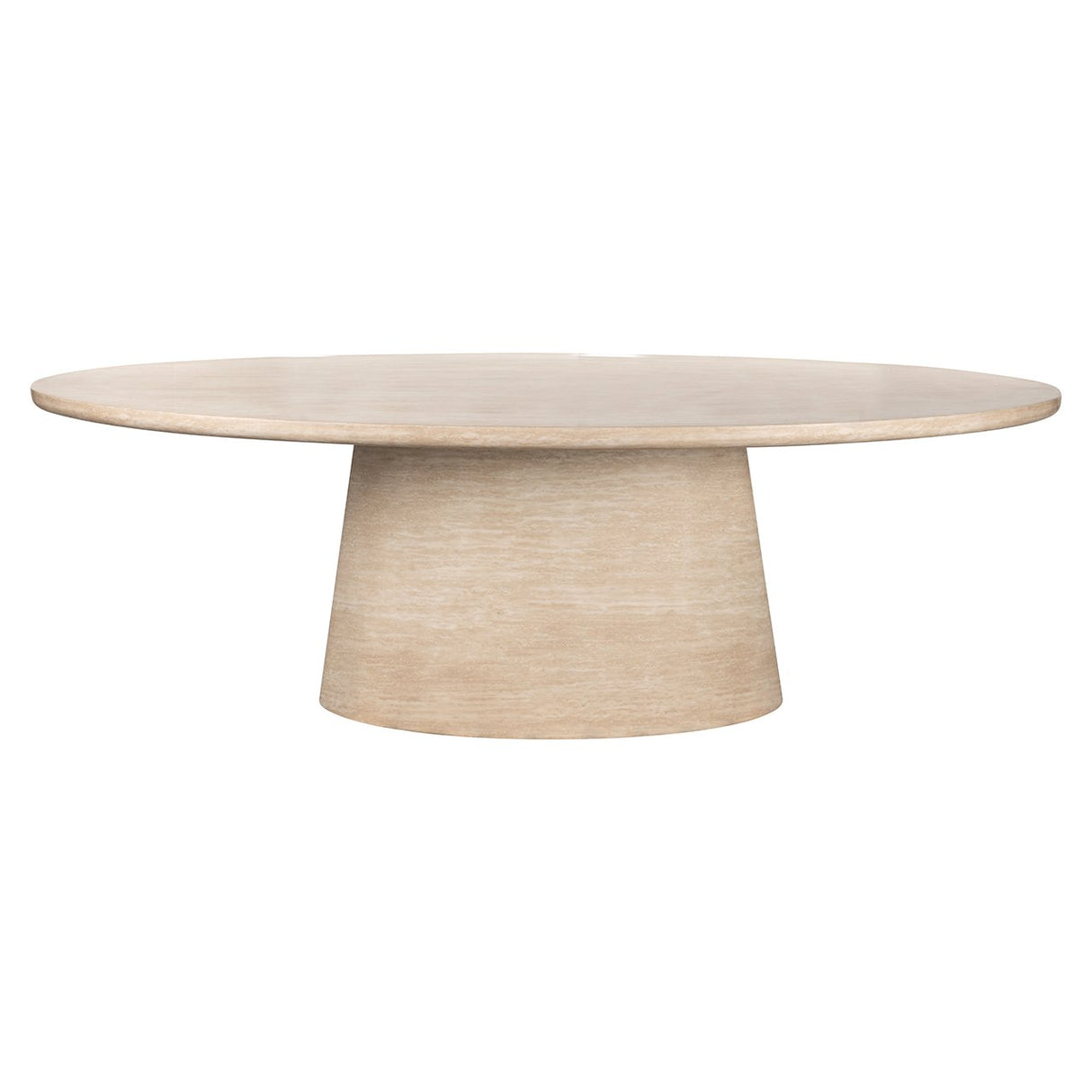 Eettafel Fictus 240 Travertine faux (Beige) van Richmond Interiors – Luxe comfort op maat van PureWonen. Vraag naar de beste prijs.