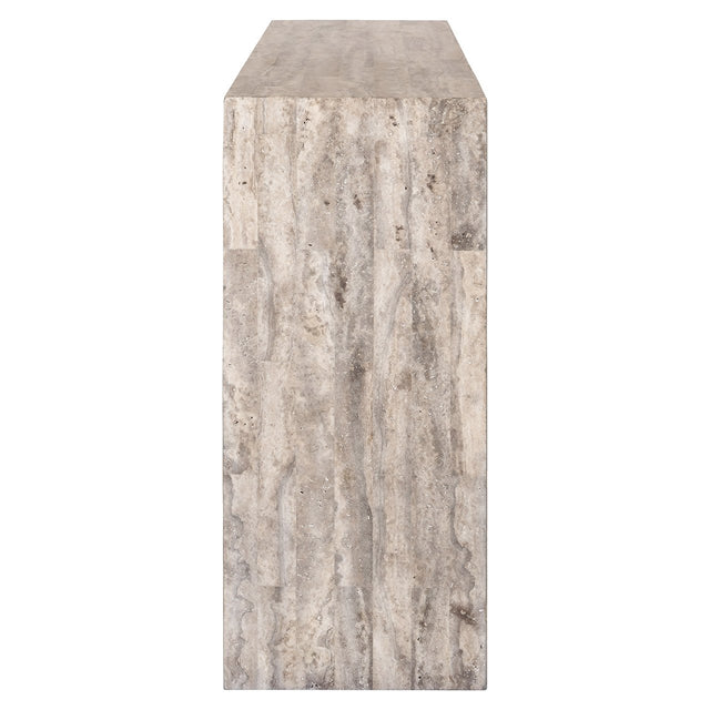 Wandtafel La Rague natural grey travertine (Grey) van Richmond Interiors – Luxe comfort op maat van PureWonen. Vraag naar de beste prijs.