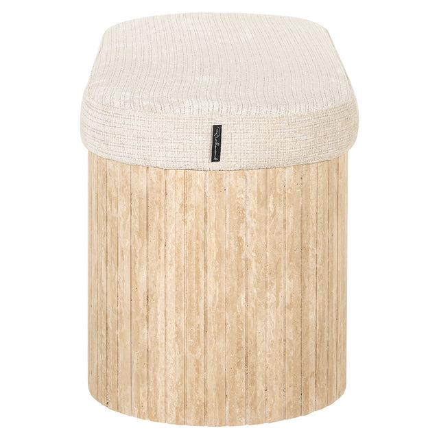 Bank Gallice natural beige travertine (Beige) van Richmond Interiors – Luxe comfort op maat van PureWonen. Vraag naar de beste prijs.