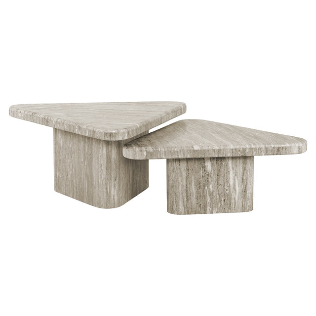 Salontafel Dwayne set van 2 (Sand) van Richmond Interiors – Luxe comfort op maat van PureWonen. Vraag naar de beste prijs.