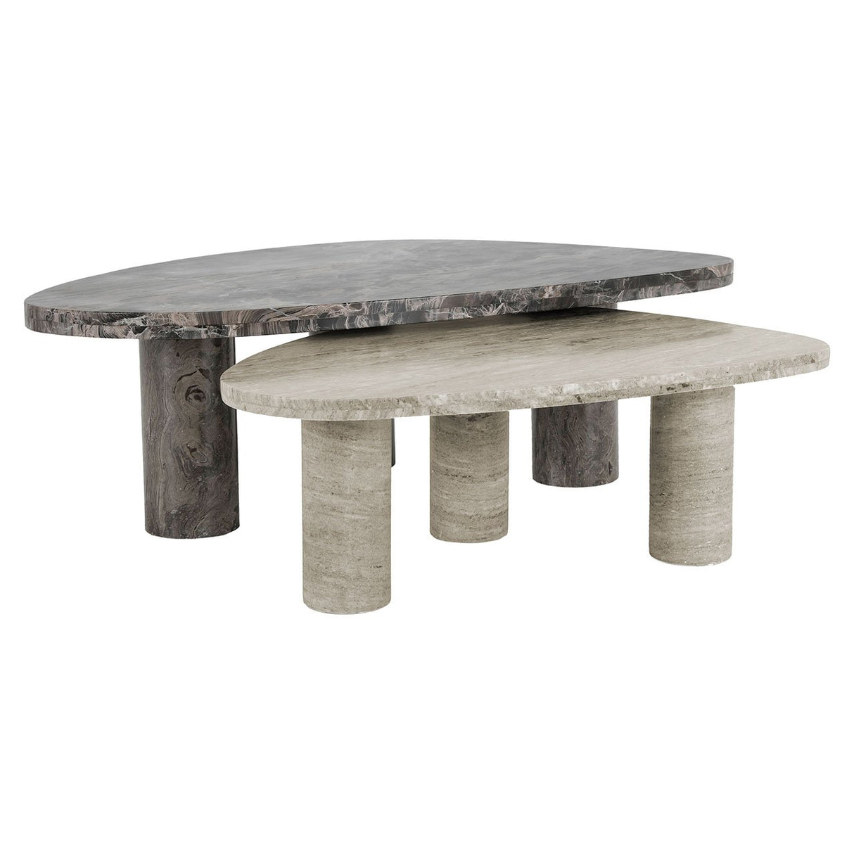 Salontafel Nazario set van 2 (Brown) van Richmond Interiors – Luxe comfort op maat van PureWonen. Vraag naar de beste prijs.