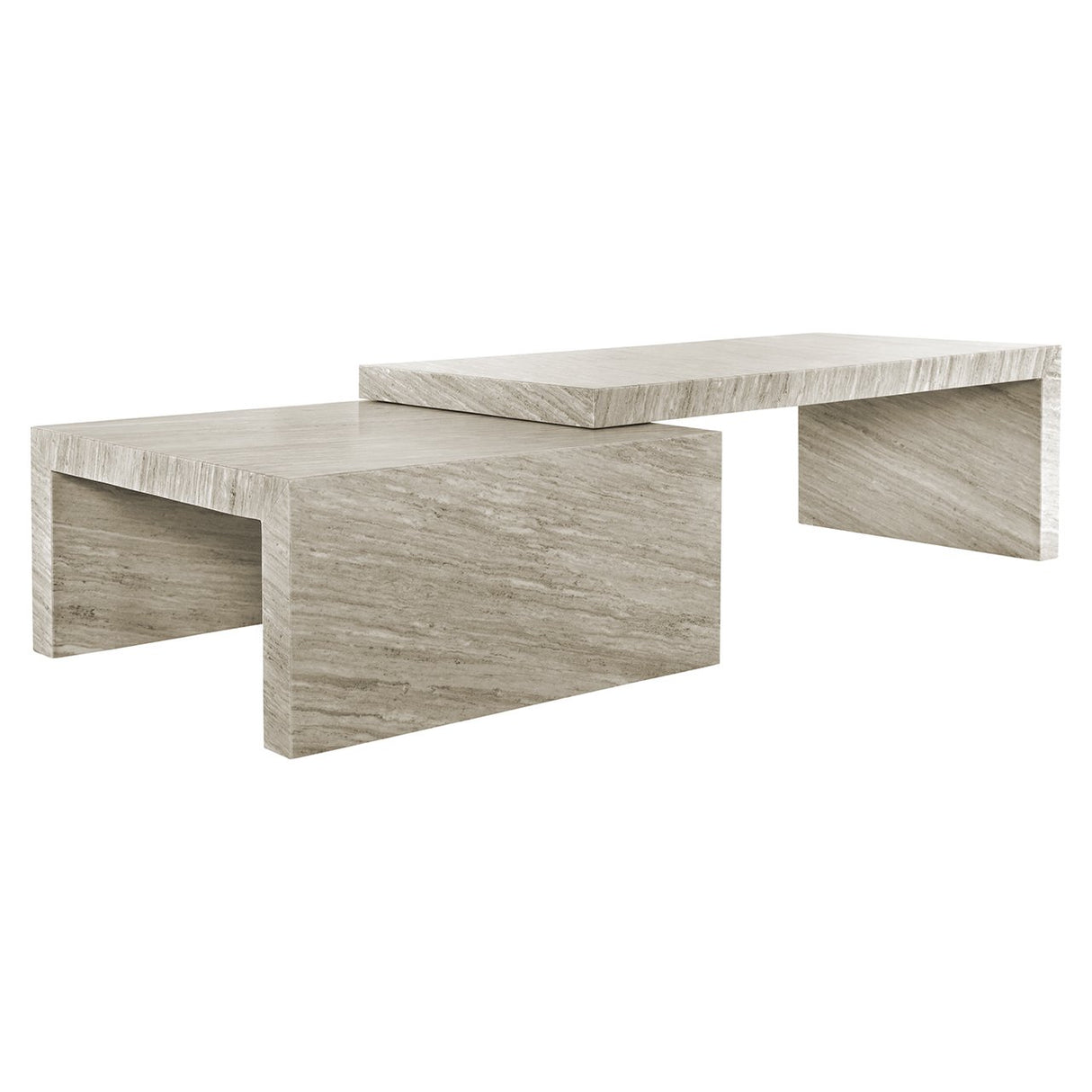 Salontafel Novaz set van 2 (Sand) van Richmond Interiors – Luxe comfort op maat van PureWonen. Vraag naar de beste prijs.