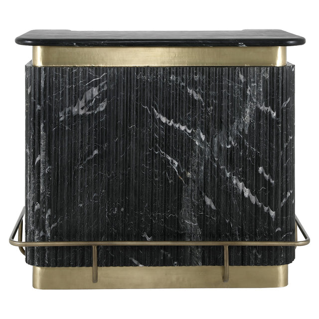 Bar Bombay (Black/gold) van Richmond Interiors – Luxe comfort op maat van PureWonen. Vraag naar de beste prijs.