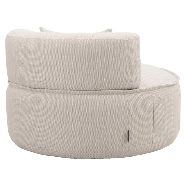 Outdoor draaifauteuil Nammos beige (22080 Beige) van Richmond Interiors – Luxe comfort op maat van PureWonen. Vraag naar de beste prijs.