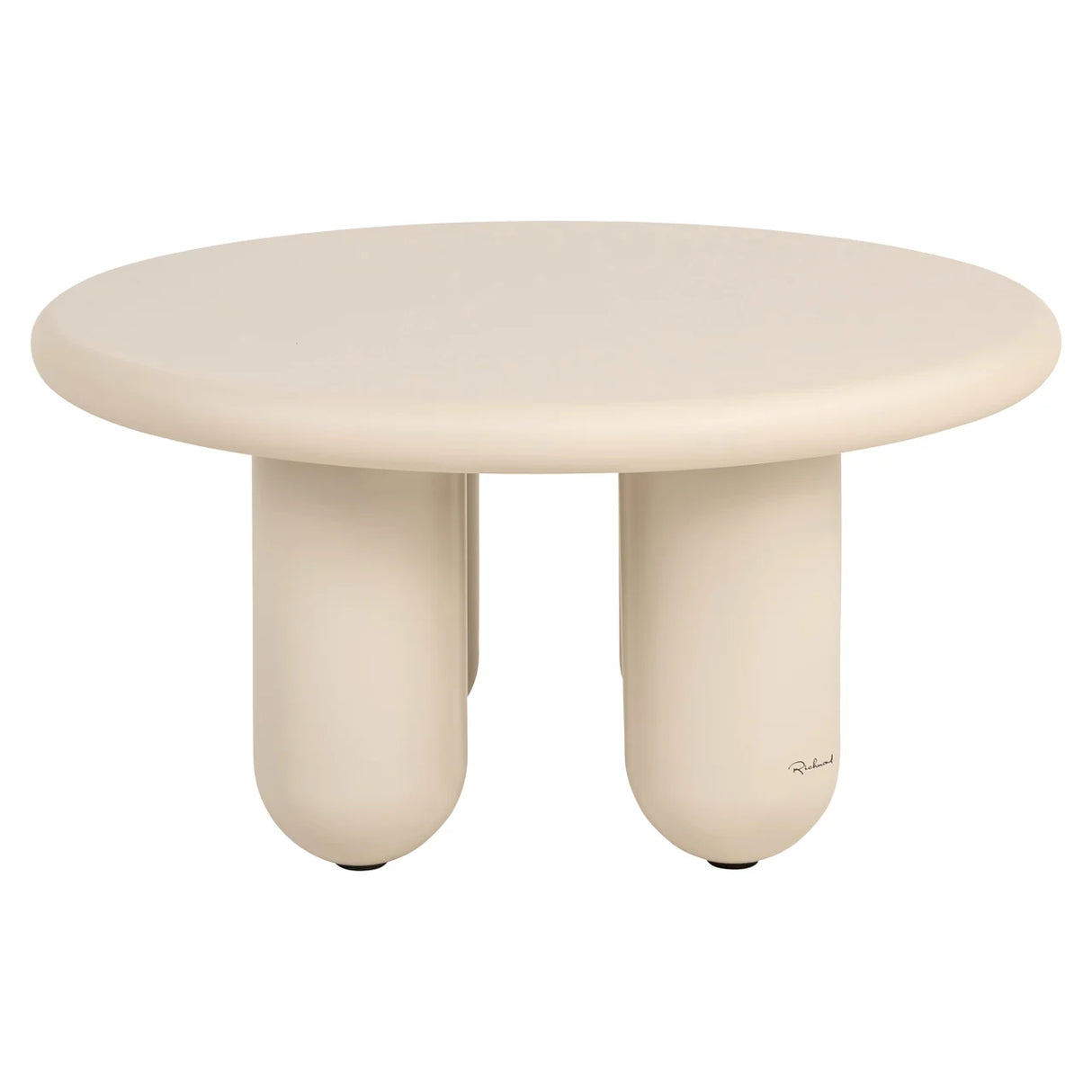 Salontafel Calma beige 80Ø