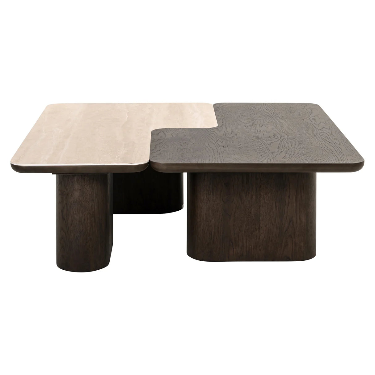 Salontafel Nando brown (Set of 2)