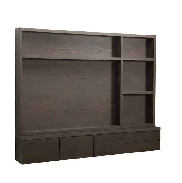 TV-meubel Lachance brown 3-doors 2-drawers
