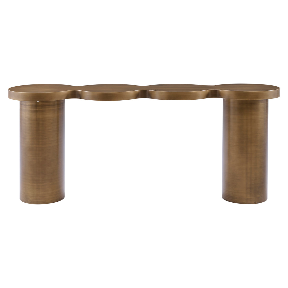 Console Bubba brushed gold van Richmond Interiors – Luxe comfort op maat van PureWonen. Vraag naar de beste prijs.