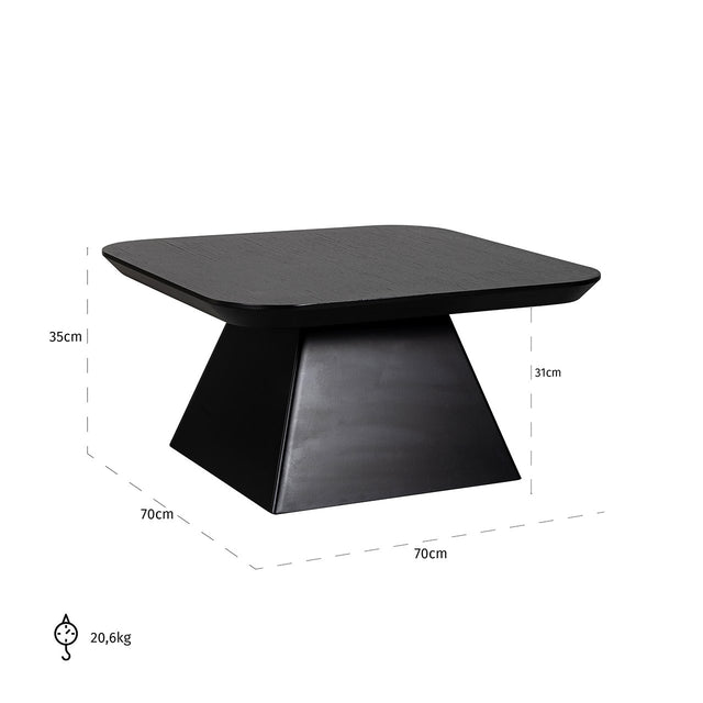Salontafel Bonvoy black (Black) van Richmond Interiors – Luxe comfort op maat van PureWonen. Vraag naar de beste prijs.