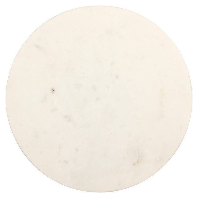 Bijzettafel Misty 30Ø (Black/white) van Richmond Interiors – Luxe comfort op maat van PureWonen. Vraag naar de beste prijs.