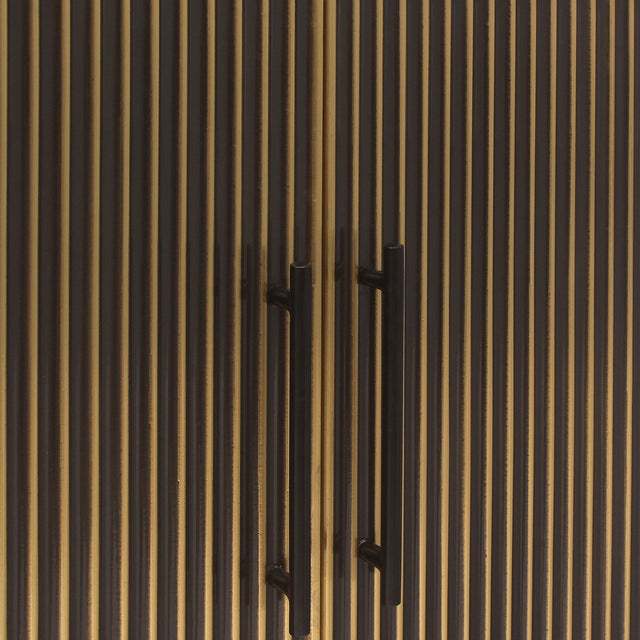 Wandkast Les Arcs 2-deurs (Brushed Gold) van Richmond Interiors – Luxe comfort op maat van PureWonen. Vraag naar de beste prijs.