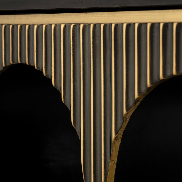 Wandtafel Les Arcs (Brushed Gold) van Richmond Interiors – Luxe comfort op maat van PureWonen. Vraag naar de beste prijs.