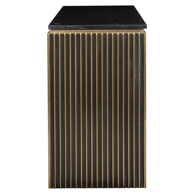 Wandtafel Les Arcs (Brushed Gold) van Richmond Interiors – Luxe comfort op maat van PureWonen. Vraag naar de beste prijs.