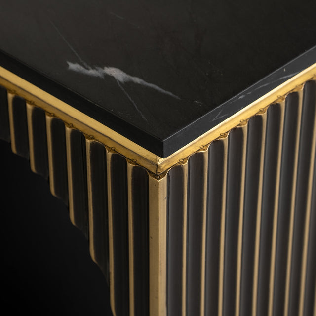 Wandtafel Les Arcs (Brushed Gold) van Richmond Interiors – Luxe comfort op maat van PureWonen. Vraag naar de beste prijs.