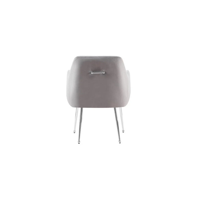 CHAIR MILA VC802A SILVER + GREY