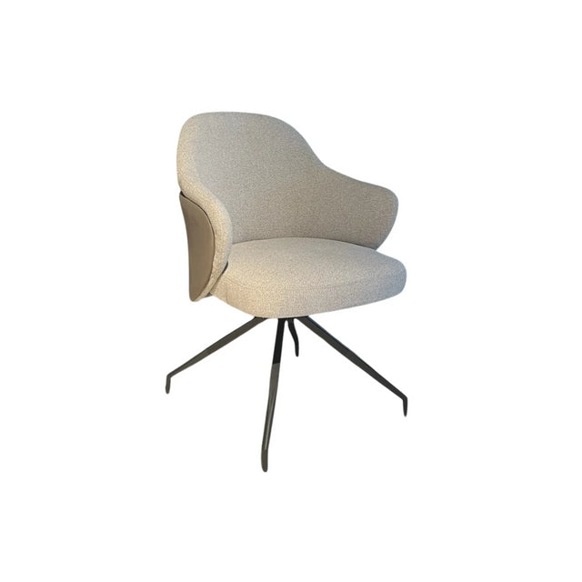 CHAIR IBIZA ZB-5637 BLACK LEGS GREY-13