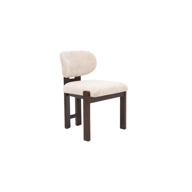 CHAIR DESIREY ZB-5685 BROWN LEGS TAUPE FY2415-6