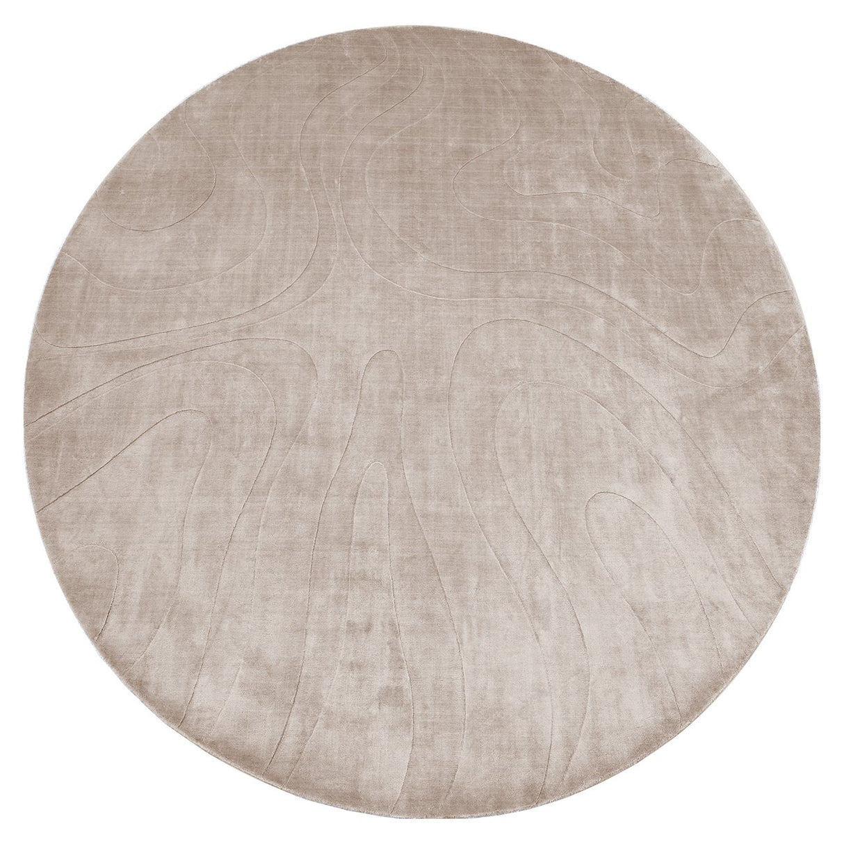 Vloerkleed Addison rond 260x260 (Natural) van Richmond Interiors – Luxe comfort op maat van PureWonen. Vraag naar de beste prijs.