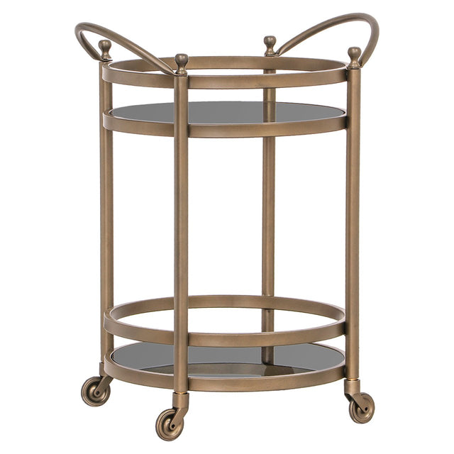 Trolley Hendricks brass (Brushed Gold) van Richmond Interiors – Luxe comfort op maat van PureWonen. Vraag naar de beste prijs.