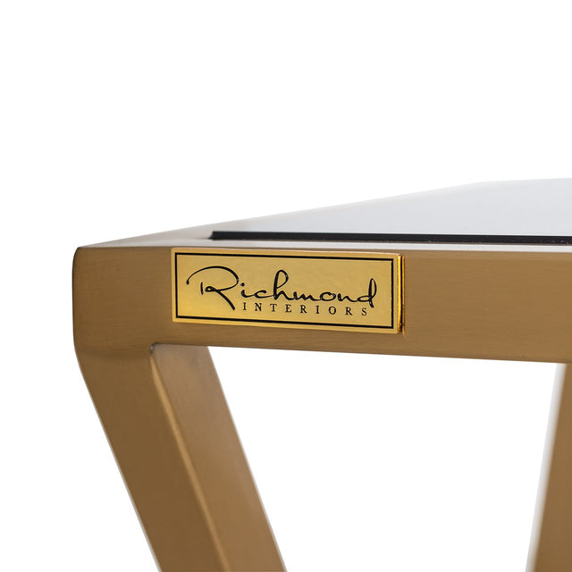 Salontafel Paramount Goud (Brushed Gold) van Richmond Interiors – Luxe comfort op maat van PureWonen. Vraag naar de beste prijs.