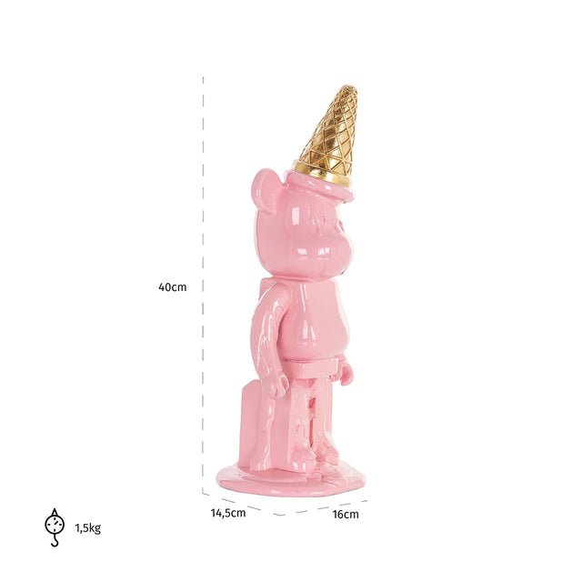 Deco object icebear roze (Pink) van Richmond Interiors – Luxe comfort op maat van PureWonen. Vraag naar de beste prijs.
