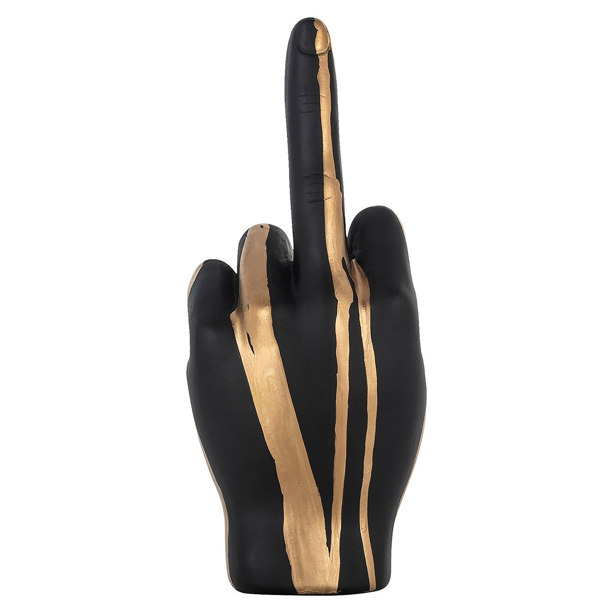 Deco object hand digitus (Black/gold) van Richmond Interiors – Luxe comfort op maat van PureWonen. Vraag naar de beste prijs.